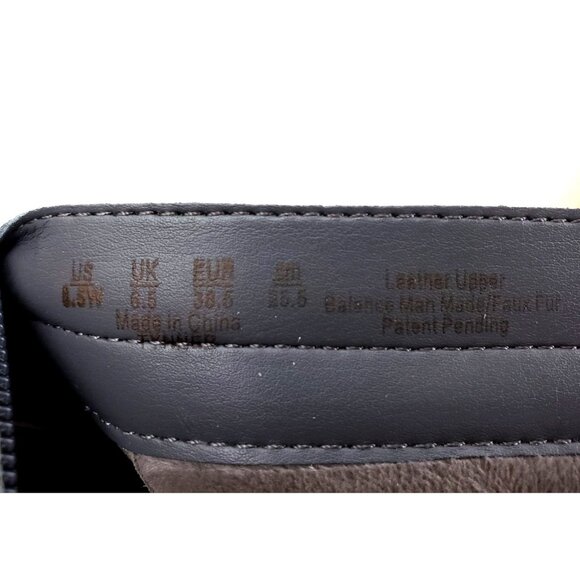 Naturalizer N5 Comfort Gray Suede Leather Buckle Ankle Boots Womens Size 8.5 W - Picture 7 of 9